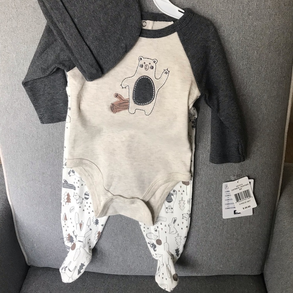 NWT 3-piece outfit for 6mo